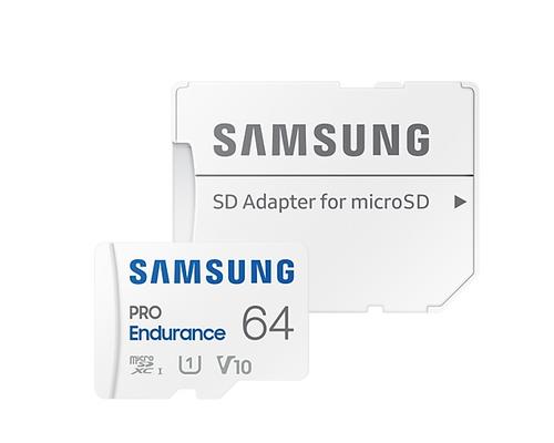 SAMSUNG micro SD card SDXC 64GB PRO Endurance class10 UHS-I U1 V10 - AGEMcz