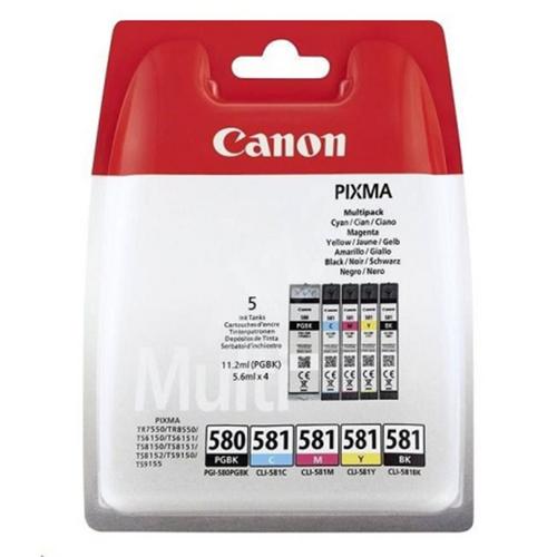 CANON PGI-580 /CLI-581 BK /PGI-580/CLI-581 BK/CMYK Multi-pack originální náplň - AGEMcz