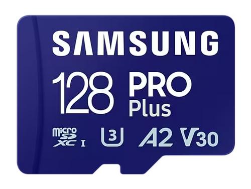 SAMSUNG micro SD card SDXC 128GB PRO PLUS class10 UHS-I U3 V30 - AGEMcz