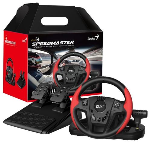 GENIUS volant/pedály a řadící páka Genius GX Gaming SpeedMaster - AGEMcz