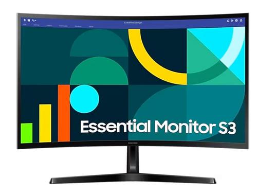 SAMSUNG LCD 27" monitor S366GD model LS27D366GAUXEN prohnutý FHD 1920x1080 VA 100Hz (4ms, 250cd, VGA+HDMI) - Novinky AGEMcz