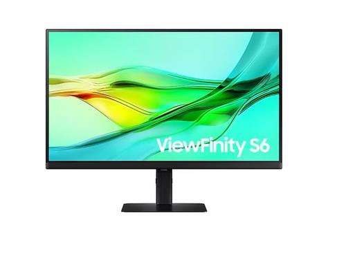 SAMSUNG LCD 27" monitor ViewFinity S6 model S60UD QHD 2560x1440 IPS 100Hz (5ms, 350cd, HDMI+DPort, USB-C) - AGEMcz