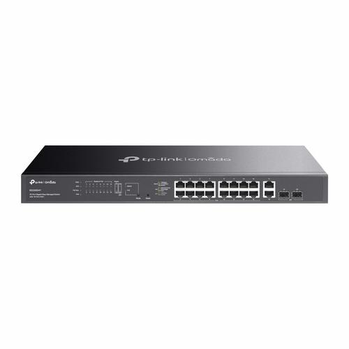 TP-LINK ES220GMP Omada 20portový gigabitový Easy Managed switch s 16 porty PoE+