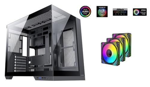 1stCOOL Cube Tower Dreamer + sada fan ARGB (PC case) - AGEMcz