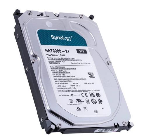 SYNOLOGY HAT3300 2TB CMR 5400rpm 256MB NAS HDD 24x7 3.5 RAID SATA3-6Gbps 180MB/s - AGEMcz