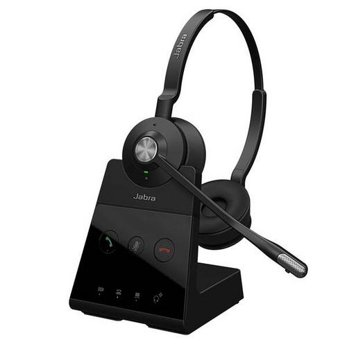 JABRA Engage 65 SE, Stereo, oboustranná sluchátka, černá - AGEMcz