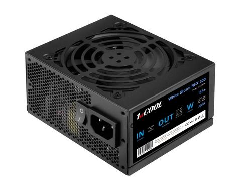 1stCOOL zdroj 300W WHITE STORM SFX 300W 85+ s aktivnim PFC, ventilátor 80mm - Novinky AGEMcz