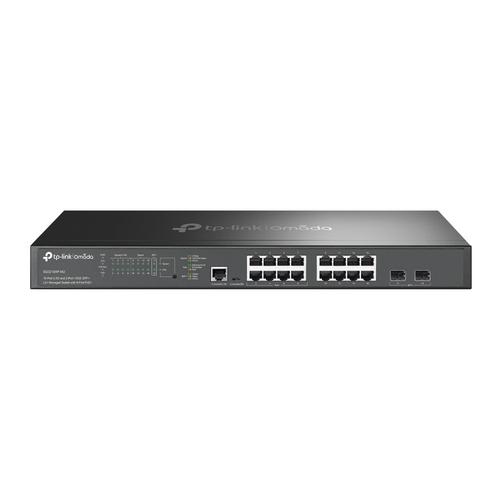 TP-LINK SG3218XP-M2 Omada 16portový 2,5G a 2portový 10GE SFP+ L2+ řízený switch s 8 porty PoE+ - Novinky AGEMcz