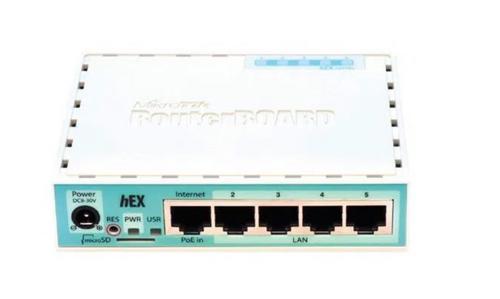 MIKROTIK RouterBOARD 750Gr3 (16MB NAND flash, 256 MB RAM, 5xLAN switch, plastic case, zdroj) - AGEMcz
