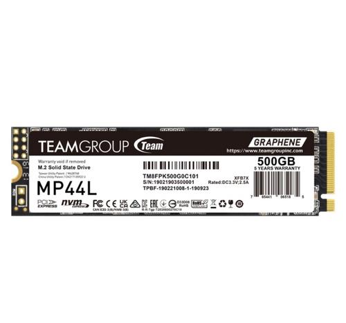 TEAMGROUP MP44L SSD NVMe M.2 500GB PCIe Gen4x4 2280 - AGEMcz