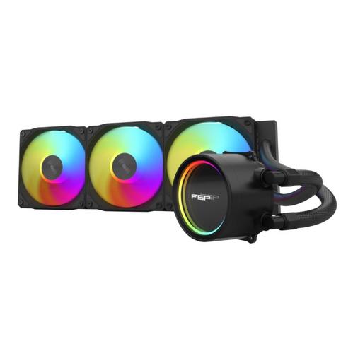 FSP AE36-B 360mm černý, komplet vodního chlazení CPU intel/AMD, ARGB, fortron - AGEMcz