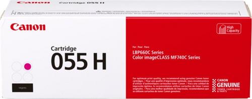 CANON CRG 055 H originální toner magenta pro LBP664Cx, LBP663Cdw, MF746Cx, MF744Cdw, MF742Cdw - AGEMcz