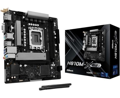 ASROCK H810M-X WIFI (intel 1851, 2xDDR5, WIFI, mATX) - Novinky AGEMcz