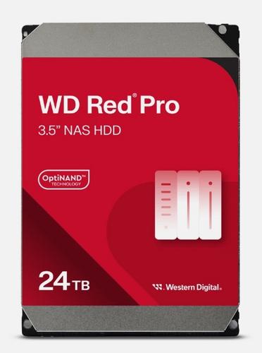 WDC WD240KFGX hdd RED PRO 24TB SATA3-6Gbps 7200rpm 512MB RAID (24x7 pro NAS) 287MB/s CMR - AGEMcz