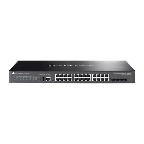 TP-LINK SG5428X Omada 24portový gigabitový stohovatelný Lite L3 řízený switch se 4× 10G sloty - Novinky AGEMcz