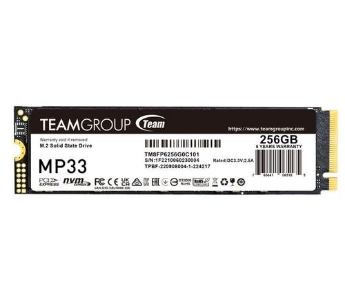 TEAMGROUP MP33 SSD NVMe M.2 256GB PCIe Gen3x4 2280 - Novinky AGEMcz