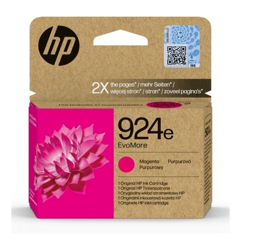 HP 4K0U8NE originální náplň purpurová č.924e magenta cca 800 stran - AGEMcz