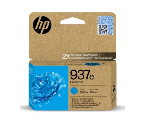 HP 4S6W6NE originální náplň azurová č.937e cyan cca 1650 stran - AGEMcz