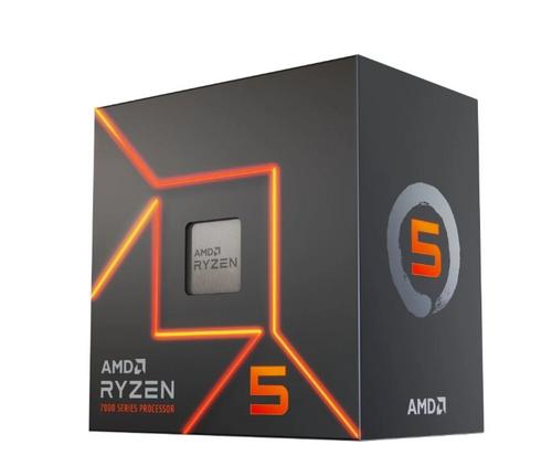 AMD cpu Ryzen 5 7400 AM5 Box (s chladičem, 3.3GHz / 4.3GHz, 6+16MB cache, 65W, 6x jádro, 12x vlákno, s grafikou), Zen4 Raphael - AGEMcz