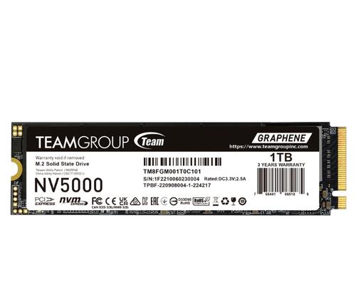 TEAMGROUP NV5000 SSD NVMe M.2 1TB PCIe 4.0 Gen4x4 2280 - AGEMcz