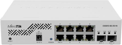 MIKROTIK Cloud Smart Switch, CSS610-8G-2S+IN (použitý) - Doprodej AGEMcz