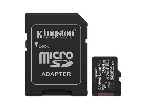 KINGSTON micro SD card SDXC 512GB Canvas Select Plus + SD adaptér - AGEMcz