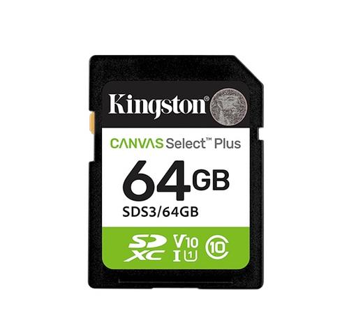KINGSTON SD card SDXC 64GB Canvas Select Plus - AGEMcz