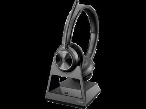HP Poly Savi 7320 Office Stereo DECT 1880-1900 MHz Headset EMEA-INTL English Loc-Euro