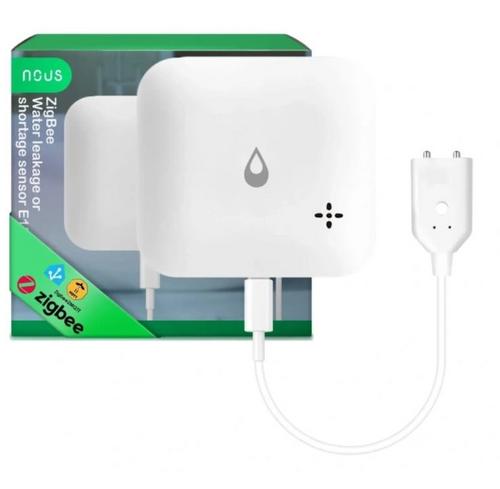 NOUS E13, Detektor úniku vody pro domácnost, kompatibilní s Tuya a ZigBee - AGEMcz