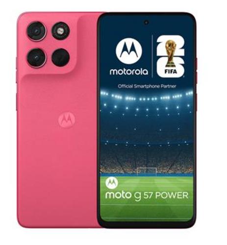 MOTOROLA Moto G57 12+256GB 5G Dual SIM PANTONE Pink Lemonade (pink) - Novinky AGEMcz
