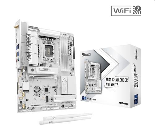 ASROCK B860 CHALLENGER WIFI WHITE - Novinky AGEMcz