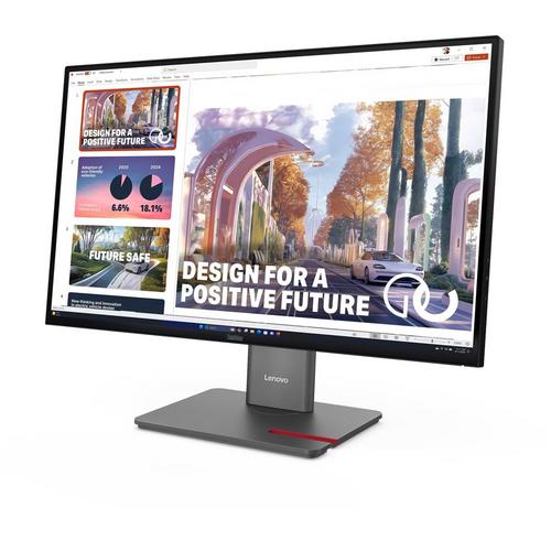 LENOVO LCD 27" ThinkVision P27qd-40, IPS, QHD, 120Hz, 4ms, Černá, 3R warranty - AGEMcz