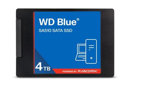 WDC BLUE SA510 SATA SSD WDS400T5B0A 4TB 2.5" 7mm 3D NAND - Novinky AGEMcz
