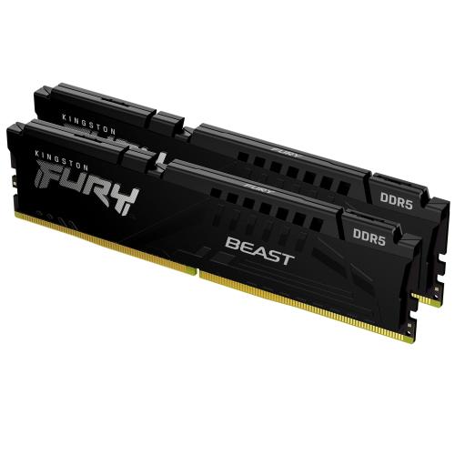 KINGSTON 32GB=2x16GB (rozbalený) DDR5 5600MHz CL36 Fury Beast EXPO - Doprodej AGEMcz