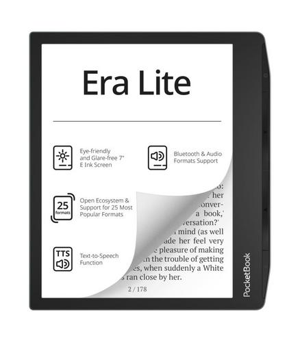 POCKETBOOK 710 ERA LITE InkPad Stone Green 16GB, dotykový displej s integrovaným SMARTlight - AGEMcz