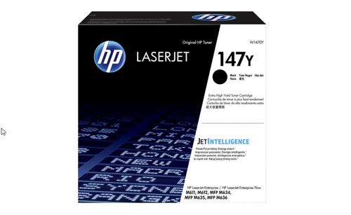 HP W1470Y originální toner černý velký č.147Y cca 42000str. - AGEMcz