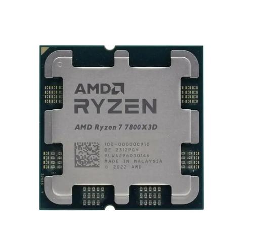 AMD cpu Ryzen 7 7800X3D AM5 tray (bez krabičky, bez chladiče, 4.2GHz / 5.0GHz, 8+96MB cache, 120W, 8x jádro, 16x vlákno, grafika), Zen4 Raphael - AGEMcz