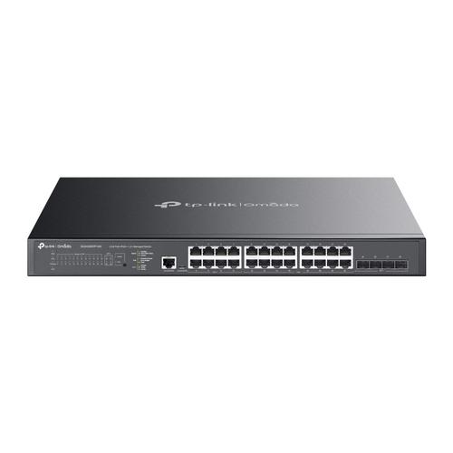 TP-LINK SG3428XPP-M2 (použitý) Omada 24portový 2,5GBASE-T a 4portový 10GE SFP+ L2+ Managed Switch s 16 porty PoE+ a 8 porty PoE++ - Doprodej AGEMcz