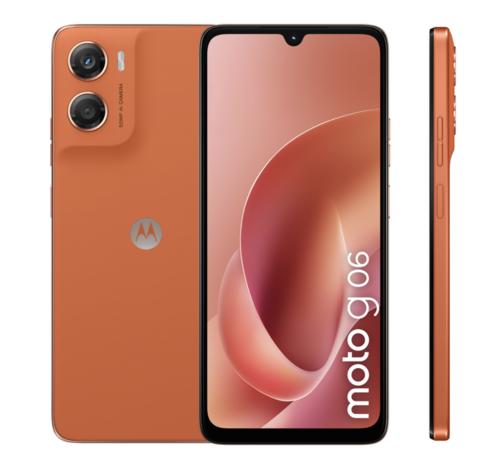 MOTOROLA Moto G06 4+256GB Dual SIM PANTONE Arabesque (Orange) - Novinky AGEMcz