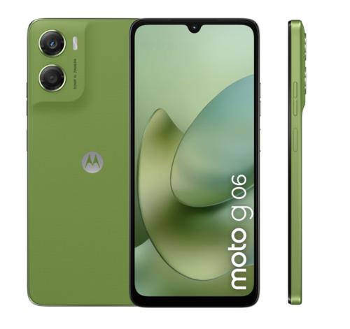 MOTOROLA Moto G06 4+256GB Dual SIM PANTONE Tendril (Green) - Novinky AGEMcz