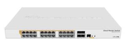 MIKROTIK Cloud Router Switch CRS328-24P-4S+RM, PoE switch, 500W -použitá - Doprodej AGEMcz