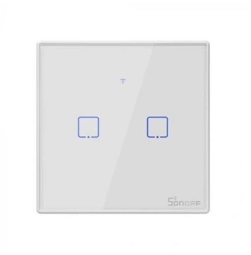 SONOFF T2 EU 2C, eWeLink přepínač (T2EU2C-TX), kompatibilní s eWeLink - AGEMcz