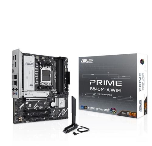 ASUS mb PRIME B840M-A WIFI (AMD B840, AM5, 4x DDR5, mATX) - Novinky AGEMcz