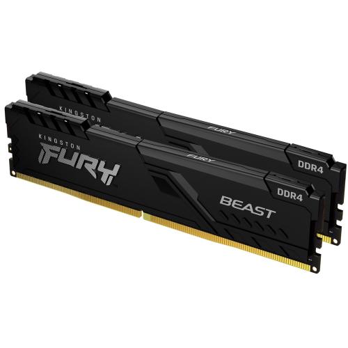 KINGSTON 32GB=2x16GB DDR4 3200MHz (rozbalený) Fury Beast CL16 Black - AGEMcz