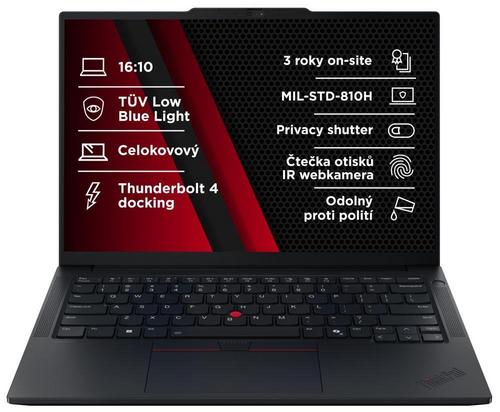 LENOVO NB ThinkPad E14, Gen 7, 14,0" VUXGA, Core Ultra 5 225U, RAM 16GB, SSD 512GB, Win11Pro, čern - Novinky AGEMcz