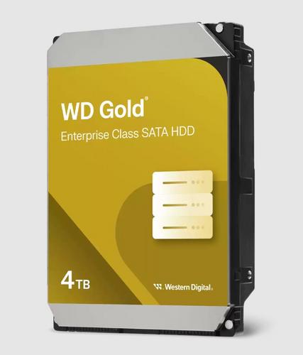 WDC WD4004FRYZ hdd GOLD 4TB CMR SATA3-6Gbps 7200rpm 256MB RAID (24x7 do serveru) 267MB/s - AGEMcz