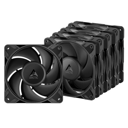 ARCTIC P12 Pro PST LN Value pack (5 ks) ventilátor - 120mm, black - Novinky AGEMcz
