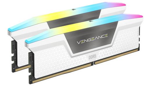 CORSAIR 32GB=2x16GB DDR5 6000MHz CL36 Vengeance RGB EXPO XMP White - AGEMcz