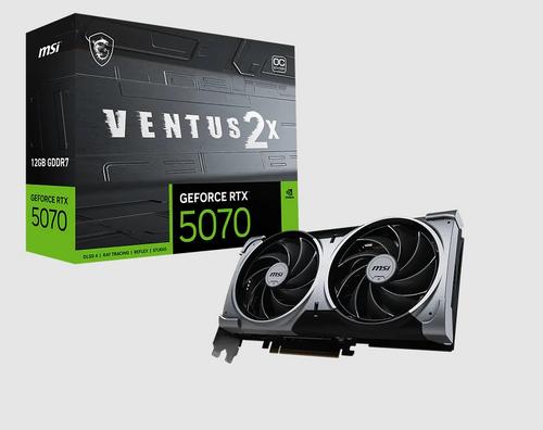 MSI VGA GeForce RTX 5070 12G VENTUS 2X OC - AGEMcz